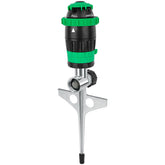 Restmo Gear Drive Sprinkler with Metal T-Spike Base front view