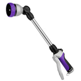 Restmo Heavy Duty Metal Hose Wand front view in purple