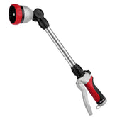 Restmo Heavy Duty Metal Hose Wand front view, red color