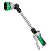 Restmo Heavy Duty Metal Watering Wand front view, green color