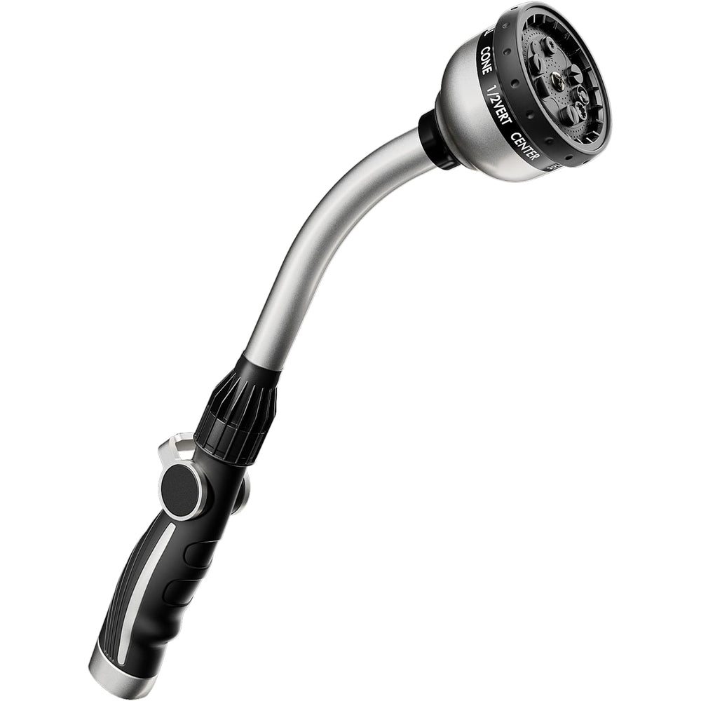 Restmo Watering Wand 15-inch heavy duty hose nozzle sprayer front view