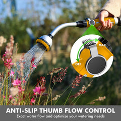 Restmo watering wand showing ergonomic handle design