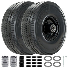 RETOTLA 10-inch flat-free tire front view