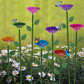 Retyion 8 Pack Bee Watering Station flower shape in vibrant colours