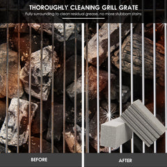 Reusable handle for MOWOT griddle cleaning bricks