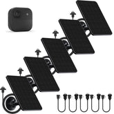 Rhorawill solar panel front view with black finish