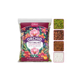 Riare 1QT Orchid Potting Mix front view in resealable bag