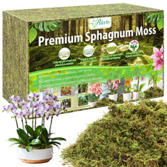Riare 3.3lbs sphagnum moss front view packaging