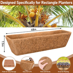 Riare 48 Inch Coco Liners in packaging