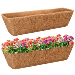 Riare 48 Inch Rectangle Coco Liners front view