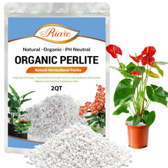 Riare Organic Perlite 2QT front view packaging