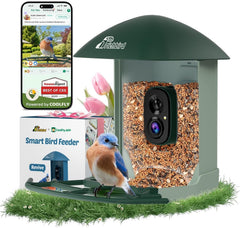 RichBird Smart Bird Feeder with 2.5K HD camera front view
