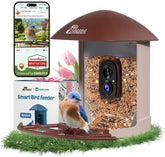 RichBird Smart Bird Feeder with camera side view