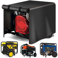 Rimwig Portable Generator Cover front view, black