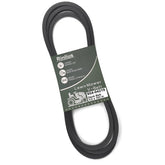 Rinlius Mower Deck Belt 954-04219 front view, black rubber material