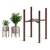 Rioneta Adjustable Plant Stand indoor view with pot
