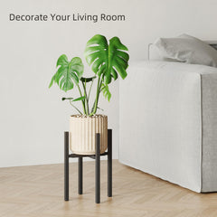 Rioneta plant stand reversible height feature illustration