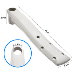 RO6G Deck Support 160-0001PG installed on pool deck