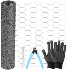 ROADPLUM Chicken Wire Mesh 13.8 x 157 in roll front view