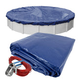 Robelle 15 ft professional pool cover front view