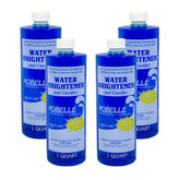 Robelle Premium Water Brightener and Clarifier 4-Pack bottles front view