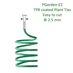 Roll of PGarden-EZ Plant Ties ready for use