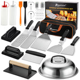 ROMANTICIST 29PCS Griddle Accessories Set with spatulas and scraper