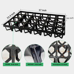 RooTrimmer Plant Tray with 24 cells filled with seedlings