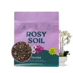Rosy Soil Orchid Potting Mix 4 Quarts package front view