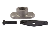 Rotary Mower Blade Adapter Kit components including adapter, hex bolt, and bell washer