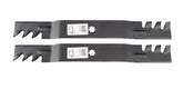 Rotary Mulching Mower Blades for John Deere 42 inch deck front view