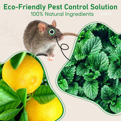 ROTIAH Pest Rodent Repellent packaging with peppermint scent description