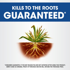 Roundup Weed & Grass Killer4 Concentrate liquid in spray bottle