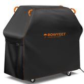 ROWYEET Grill Cover 53" - 58" in orange front view