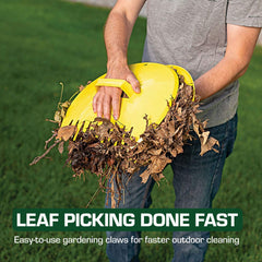 Rugg Leaf Scoops with ergonomic handles for easy grip