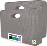 RUGGED RHINO Extra Thick Foam Kneeling Pad front view, Slate Gray