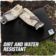 RUGGED RHINO kneeling pad used in a garden setting