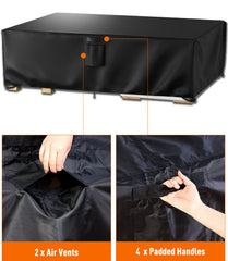 Ruimoy Patio Furniture Cover, showing vent design