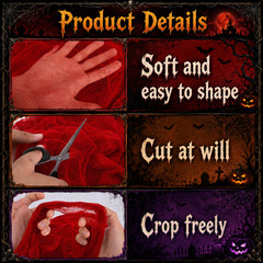 RunNico Halloween gauze hanging from a tree