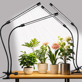 RWNTAO Grow Lights 2 Pack with flexible gooseneck