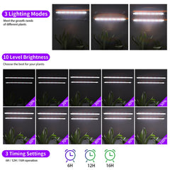 RWNTAO LED Grow Light Strips installation accessories