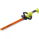 RYOBI 18V ONE+ 22-inch Hedge Trimmer front view, black finish
