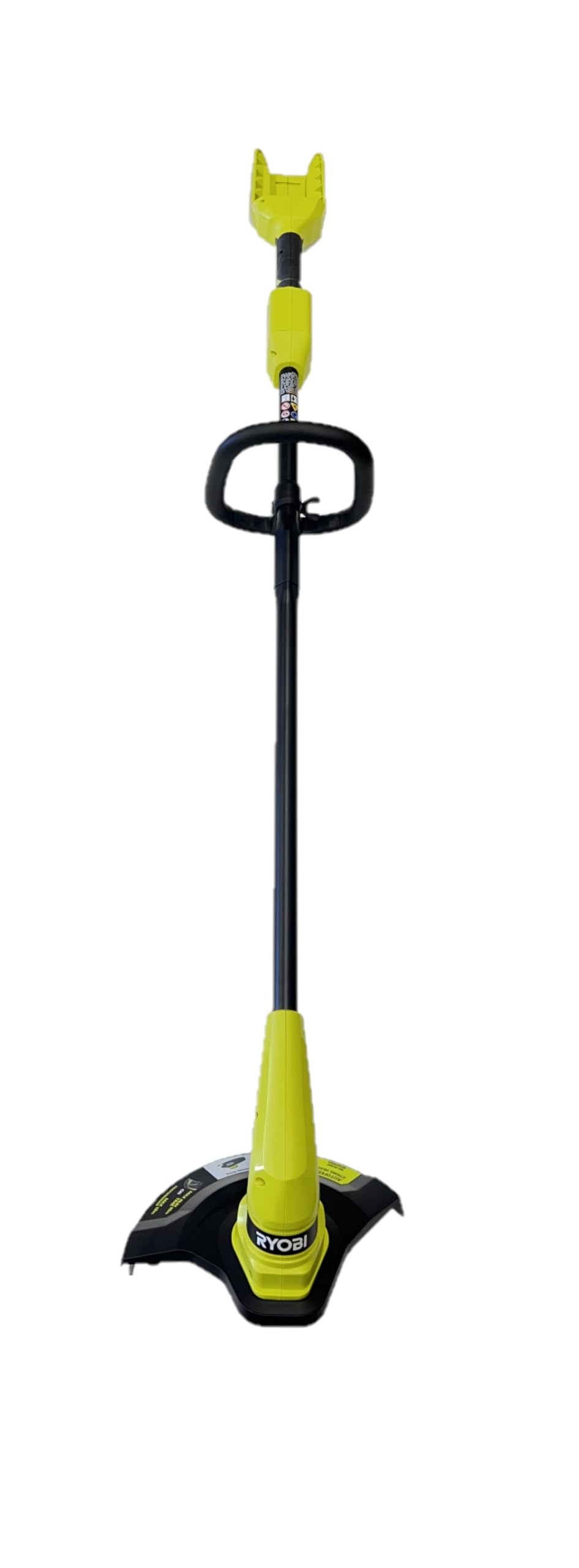RYOBI 40V 12" String Trimmer front view with Ryobi Green finish