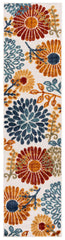 SAFAVIEH Cabana rug laid flat in outdoor patio setting
