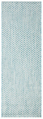 SAFAVIEH Outdoor Runner Rug side view showing texture