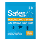 Safer Home Diatomaceous Earth 4 lb packaging front view