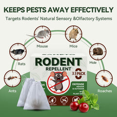 SAHETO peppermint oil repellent balls packaging