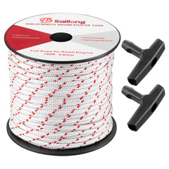 Saillong 3.5mm 100ft Pull Cord Rope with handles