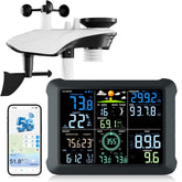 sainlogic 5G WiFi Weather Station display console front view