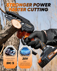 Saker Mini Chainsaw in compact carrying case